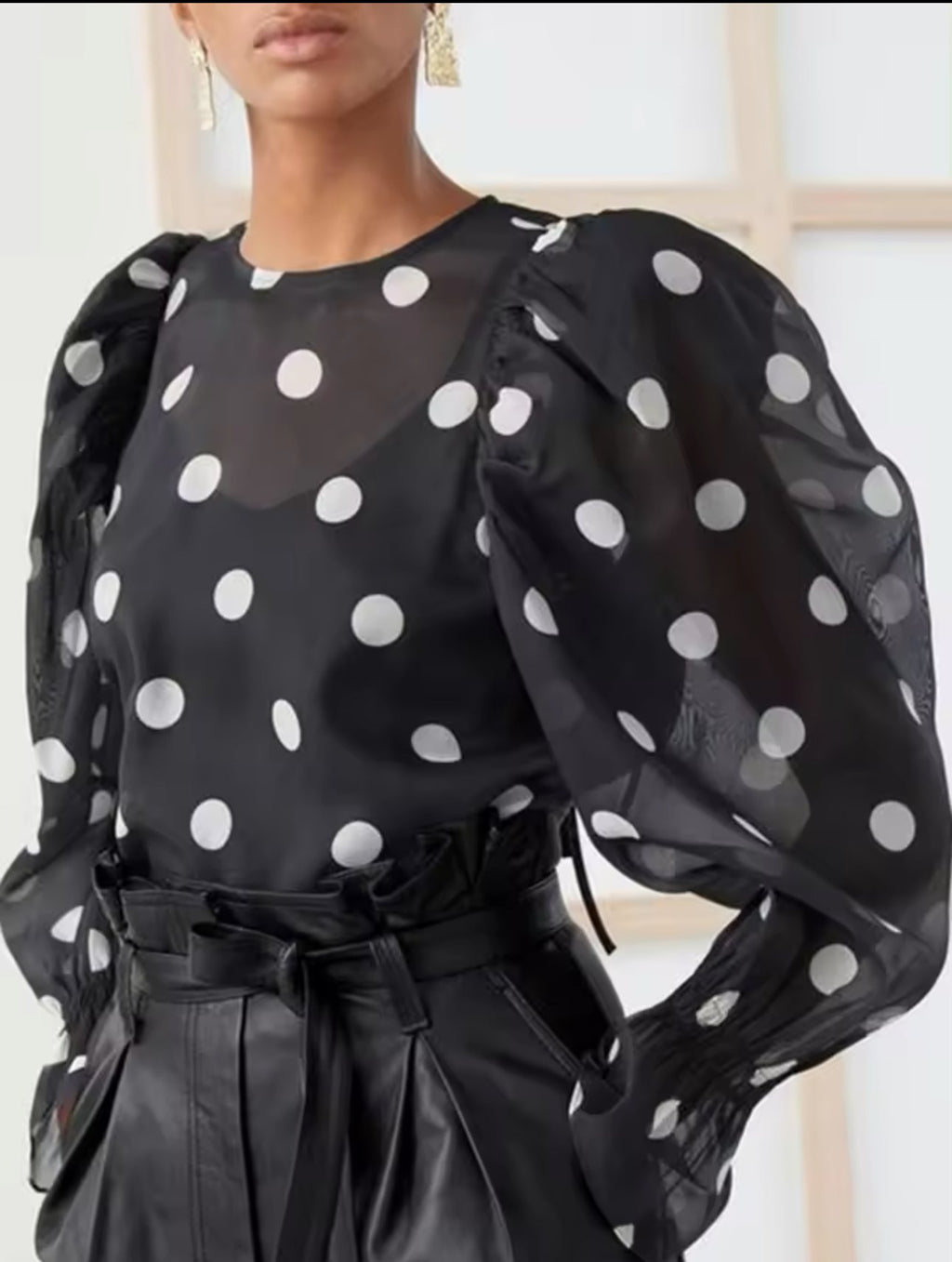 SD2737 - Black/Polka Dot 2, M image