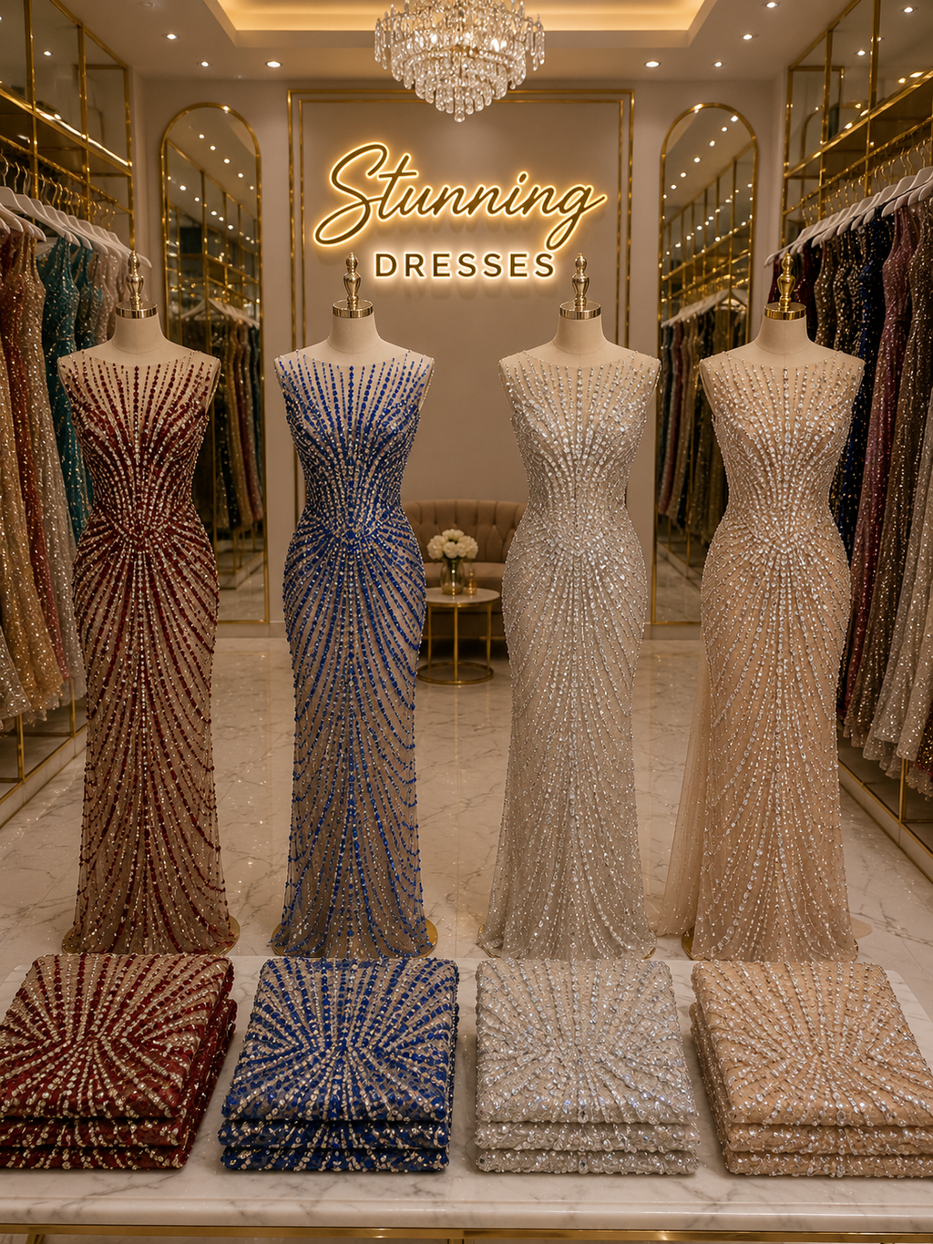 SDE3241 – Crystal Radiance Evening Gown