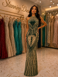Emerald Radiance Couture Gown – Style No. SDE3242