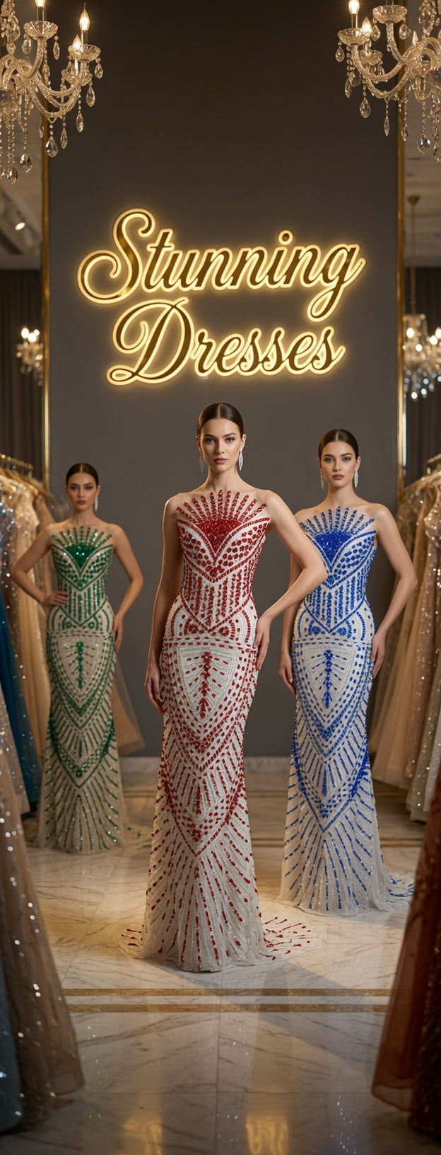 Emerald Radiance Couture Gown – Style No. SDE3242