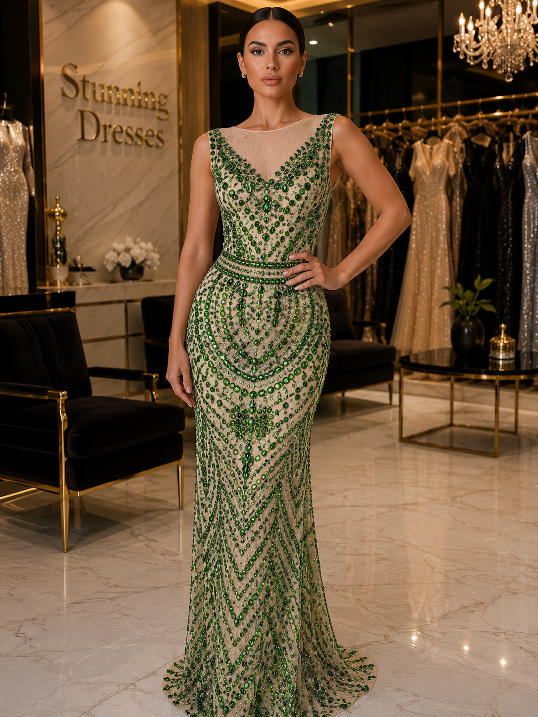 Royal Blue Elegance SDE3243