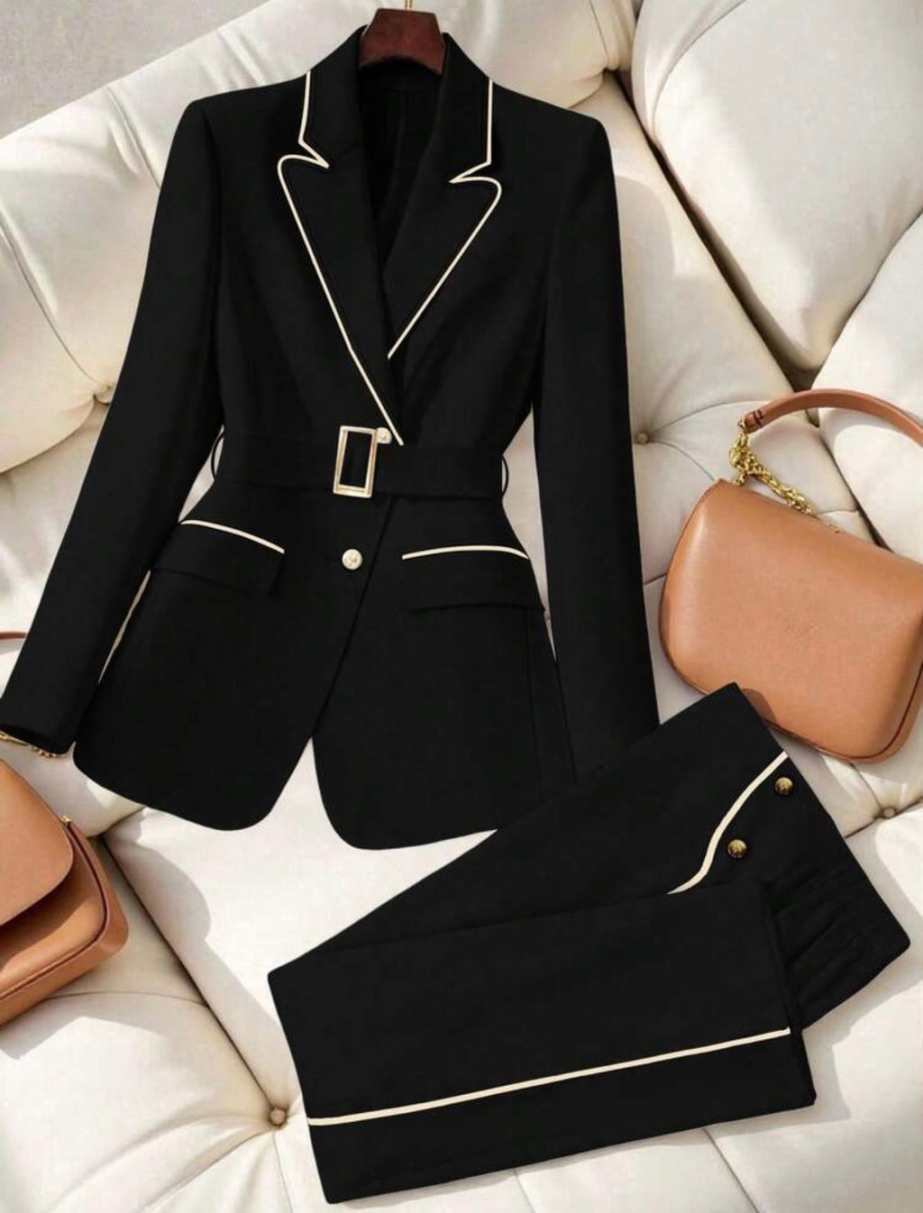 SDS001 Women's Tailored Power Suit – Luxury Office & Corporate Wear UK