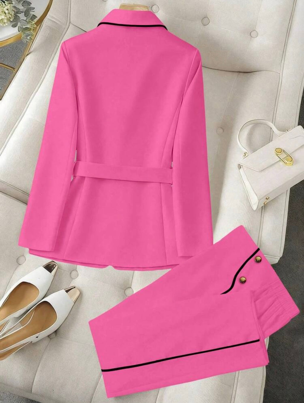 SDS001 Women's Tailored Power Suit – Luxury Office & Corporate Wear UK