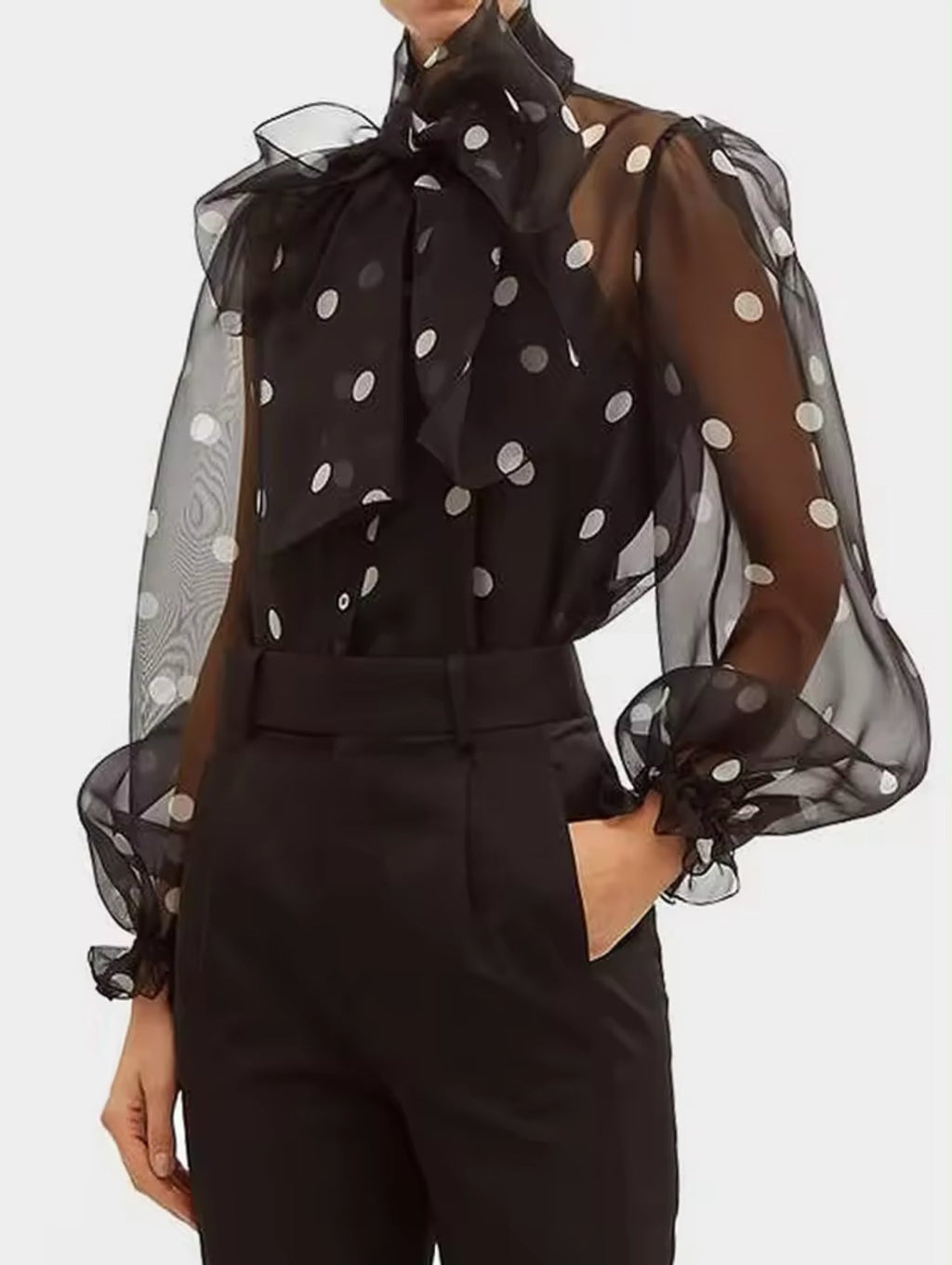 SD2737 - Black/Polka Dot 1, 2XL image