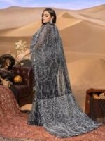 SD3232 Plus Size Mock Neck Beaded Cape-Sleeve Gown - Image 12