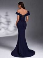 SD3181 Luxe Pearl & Sequin Mermaid Gown - Image 6